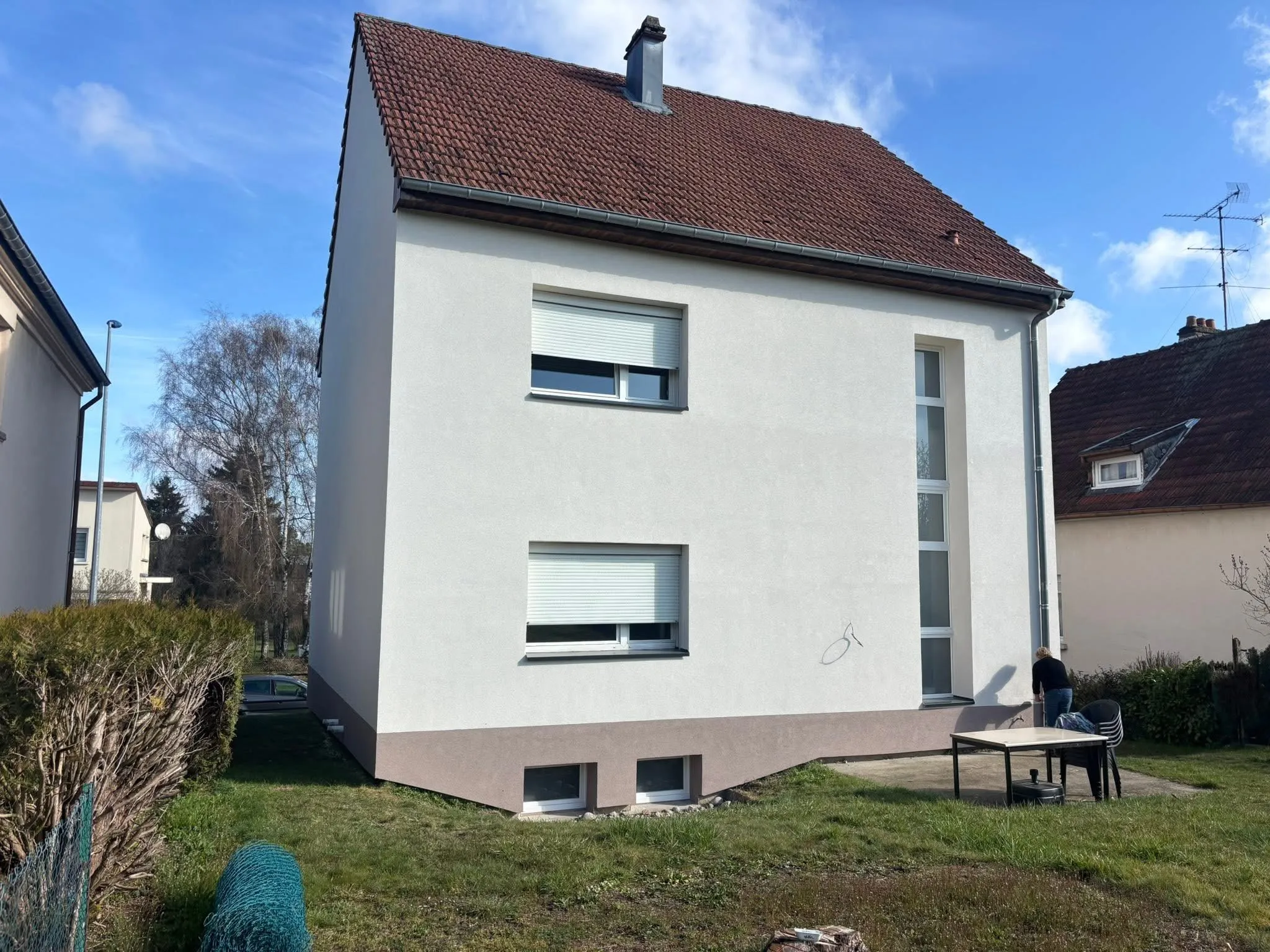 Chantier d'isolation thermique par l'extérieur réalisé par ZF Façade en Moselle — photo 14