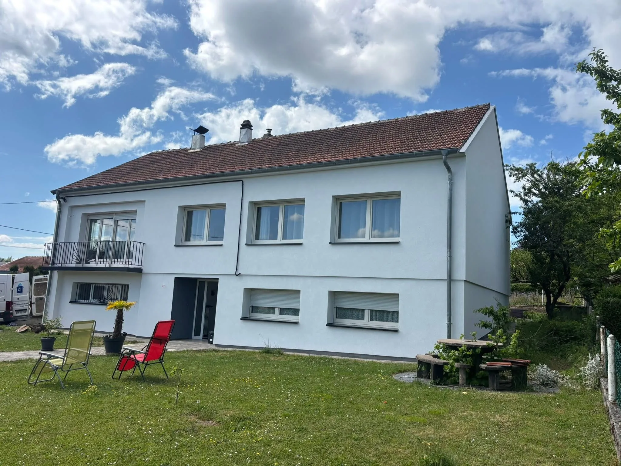 Chantier d'isolation thermique par l'extérieur réalisé par ZF Façade en Moselle — photo 4
