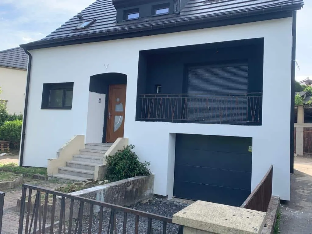 Maison individuelle après ravalement de façade et isolation extérieure en Moselle